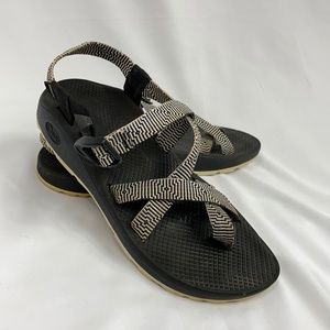 Chaco Black and White Sandals